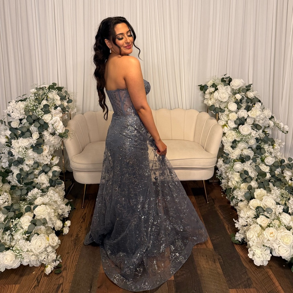 Elegant Strapless Gown